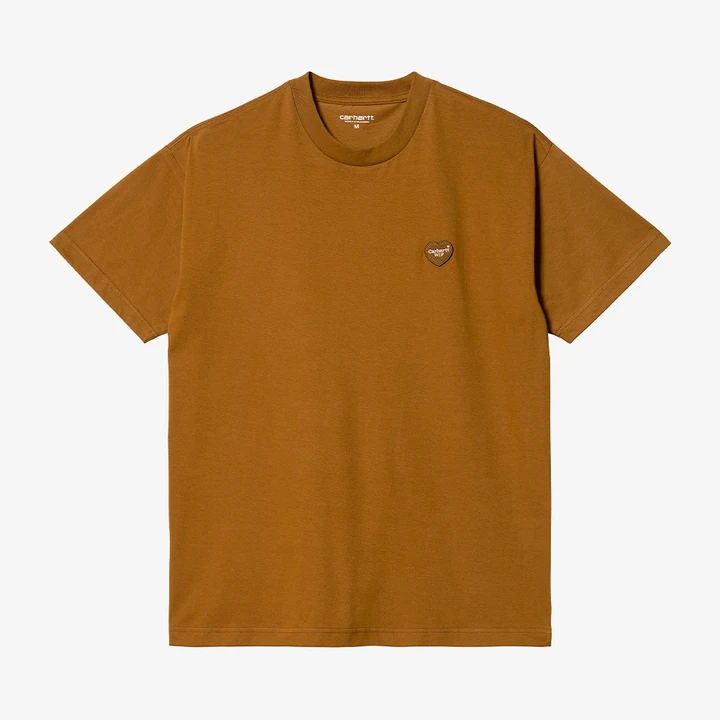Carhartt WIP S/S Heart Patch T-Shirt 'Deep Hamilton Brown' 